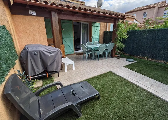 Marines Du Roussillon Villa En Residence Avec Piscine A 150 M De La Plage V100