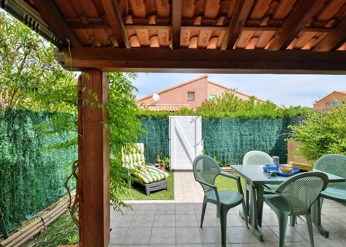 Marines Du Roussillon Villa En Residence Avec Piscine A 150 M De La Plage V100